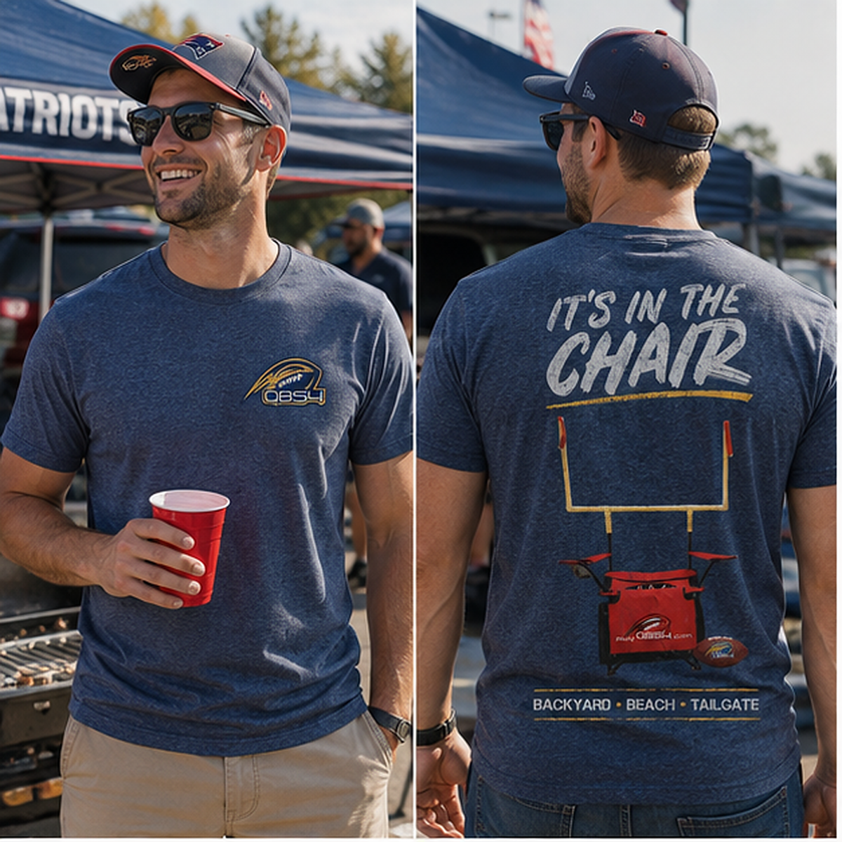 QB54 It's In The Chair T-Shirt