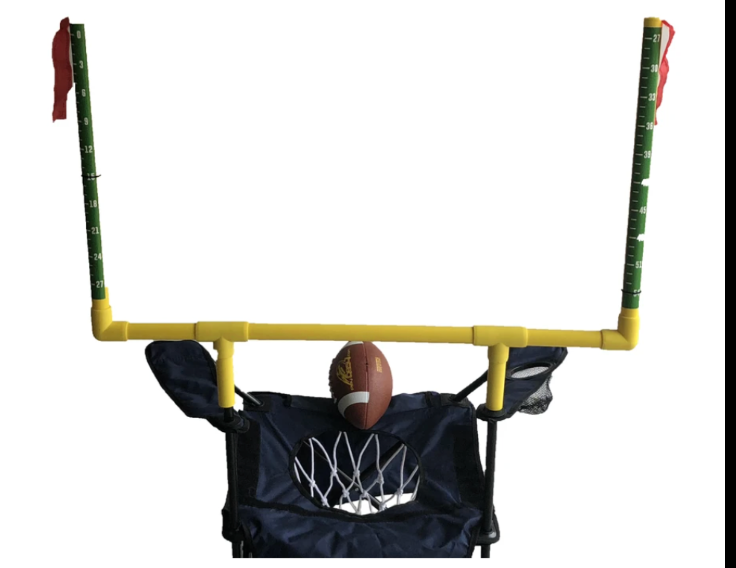 Vintage Bundle -Official NFL 32 Logo Football and Scoring Kit