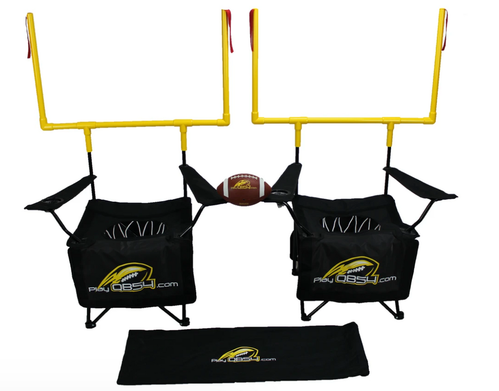 qb54 backyard football game set - black